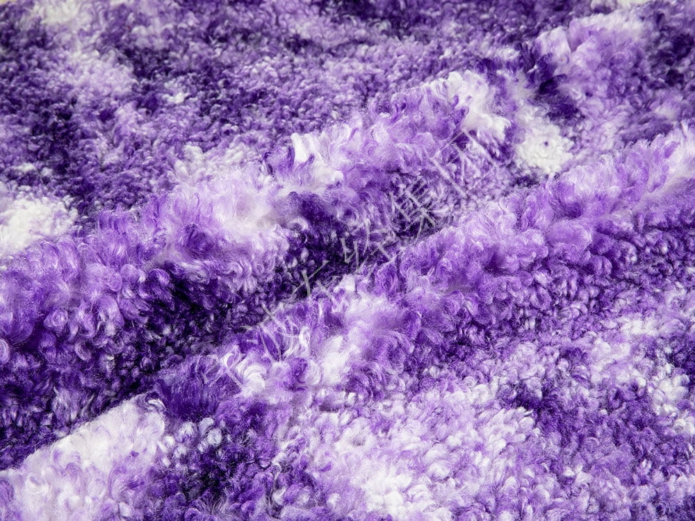 8T0821-紫色圆网同色系乱花滚束